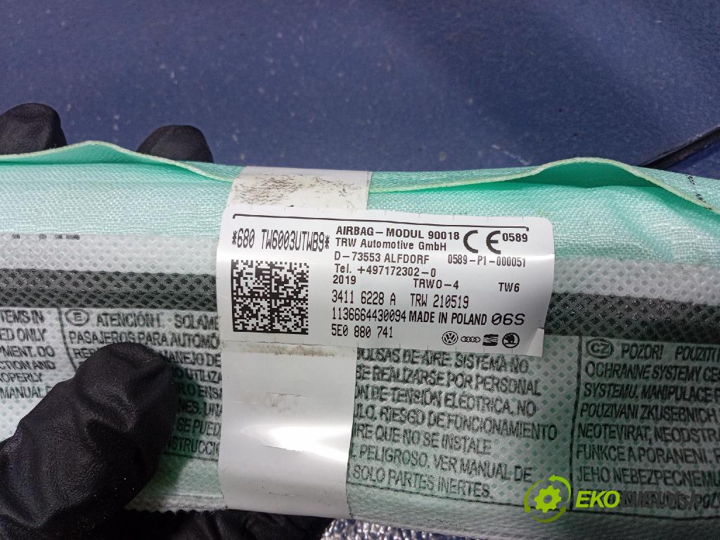 Skoda Octavia 2019 Airbag: clona x 5E0880741