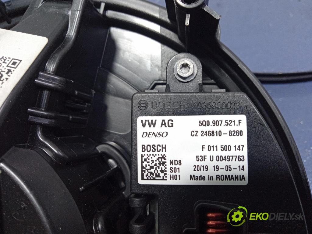 Skoda Octavia 2019 ventilátor Vzduch: 5WB819015