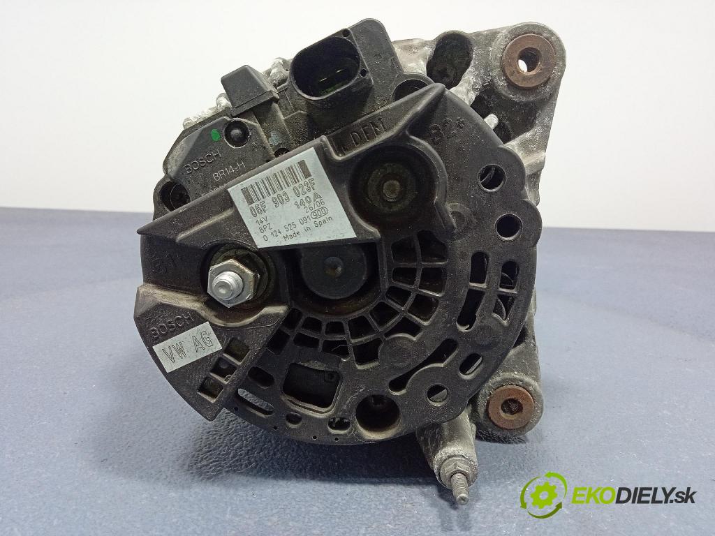 Vw Golf 2006 Alternator 06F903023F