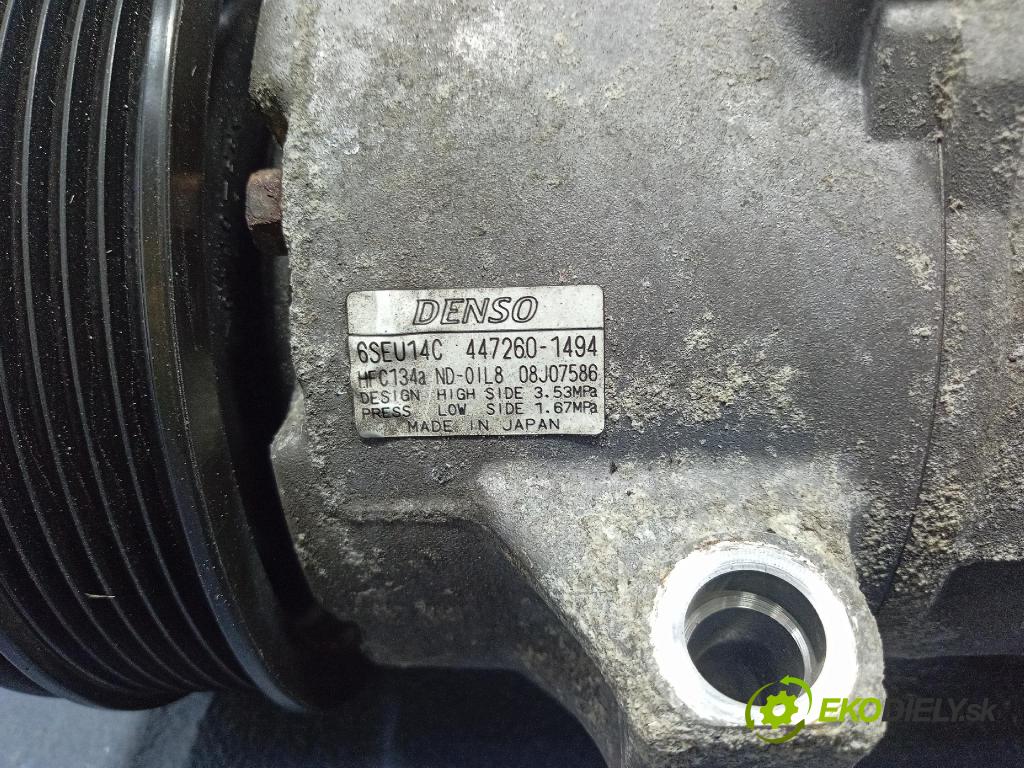 Toyota Corolla 2007 Kompresor: Klimatizácia: 447260-1494