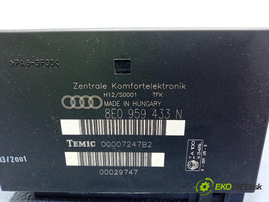 Audi A4 2001 riadiaca jednotka Komfortu 8E0959433N