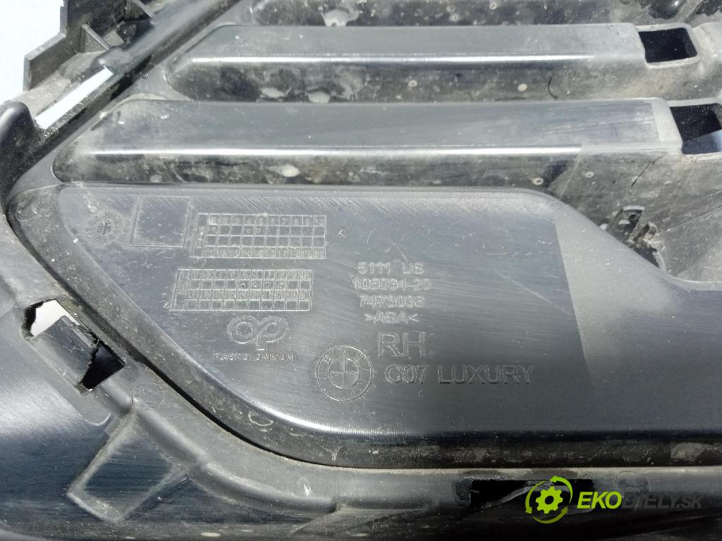 Bmw X7 0 lišta narazník 7473036