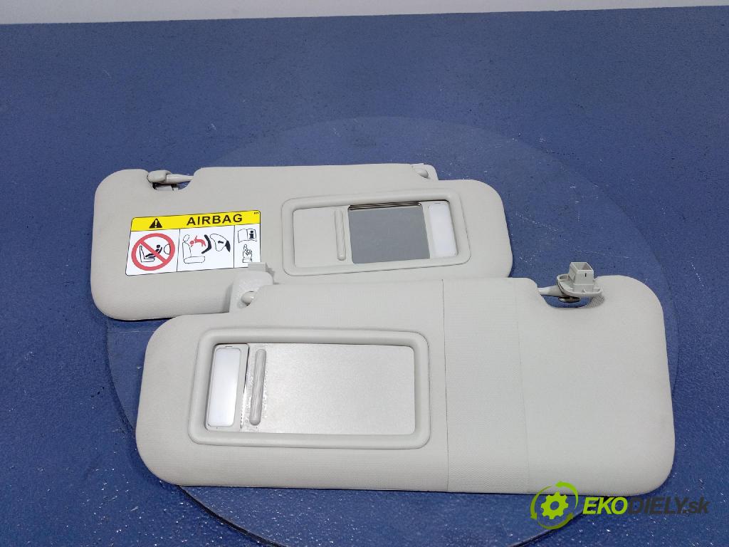Mazda 3 2014 kryt slnečná clona