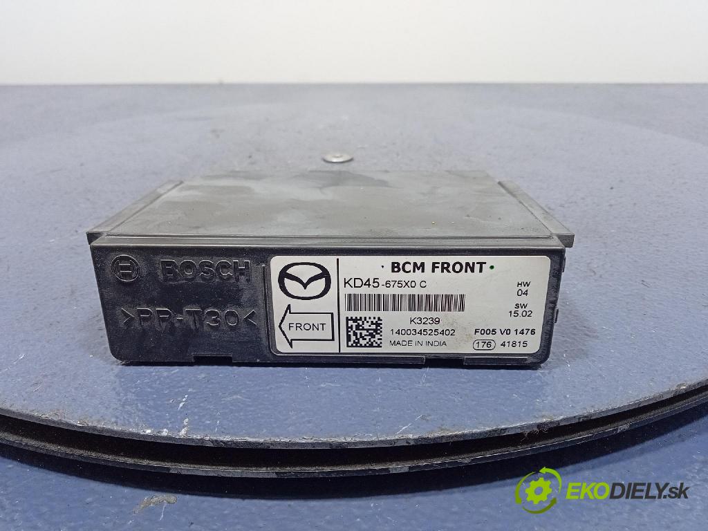 Mazda 3 2014 riadiaca jednotka Komfortu KD45-675X0