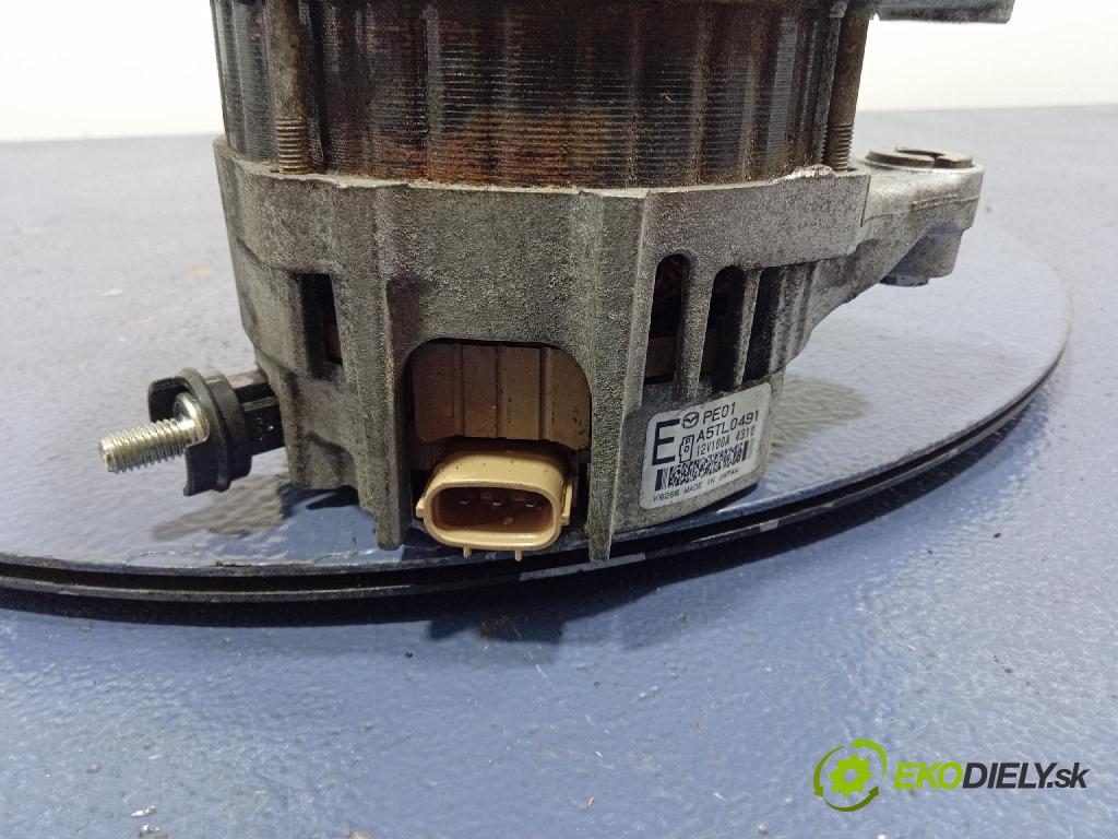 Mazda 3 2014 Alternator PE01A5TL0491