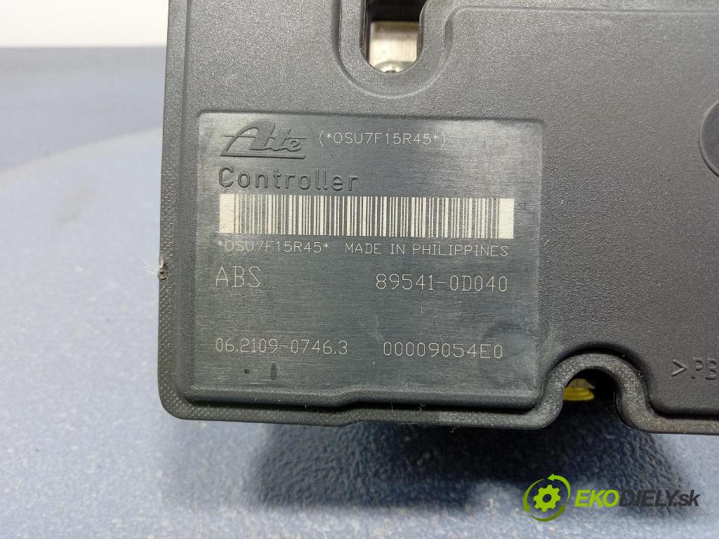 Toyota Yaris 2008 čerpadlo ABS x 89541-0D040