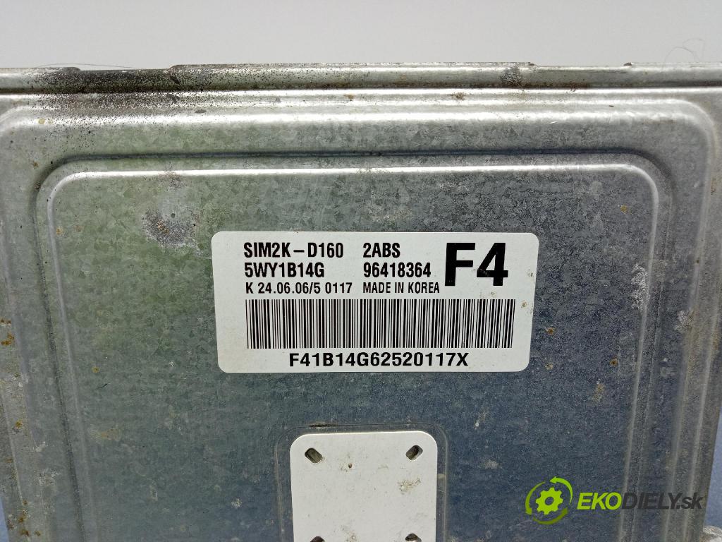 Chevrolet Epica 2007 riadiaca jednotka Motor: 96418364