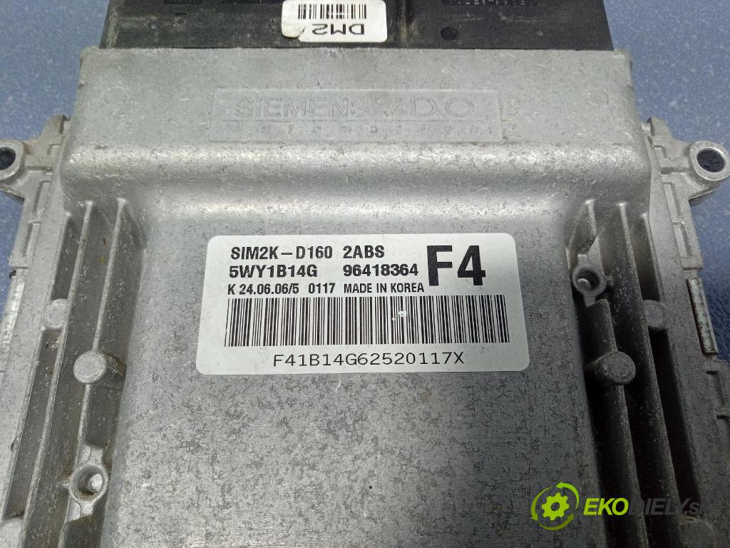 Chevrolet Epica 2007 riadiaca jednotka Motor: 96418364