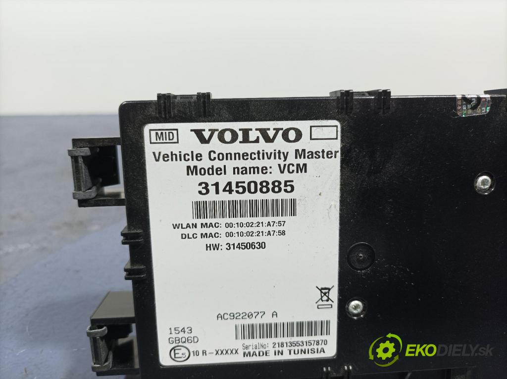 Volvo XC90 2016 riadiaca jednotka 31450885