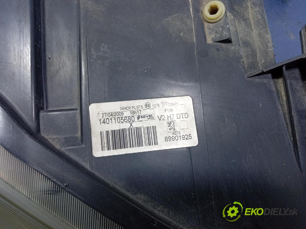 Peugeot 807 2009 Reflektor: v pravo: 1401105680