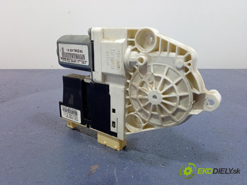 Peugeot 807 2009 mechanizmus okna Okná: Predné Vľavo: 1400794380