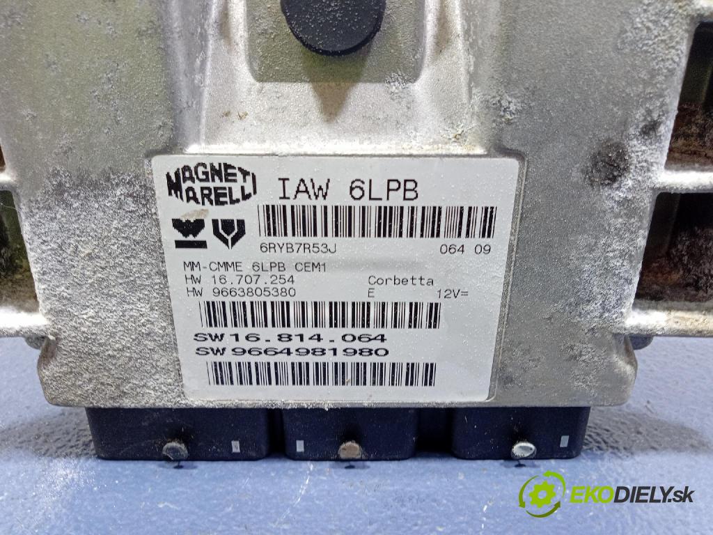 Peugeot 807 2009 riadiaca jednotka Motor: 9664981980