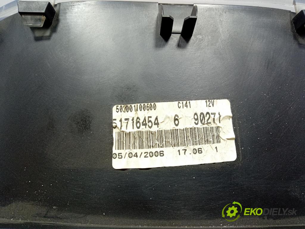 Fiat Punto 2006 prístrojovka/ budíky 51716454