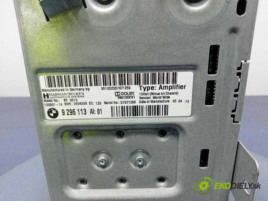 Bmw Seria 5 2013 Zesilovač: Rádio: Navigacia: 9296113