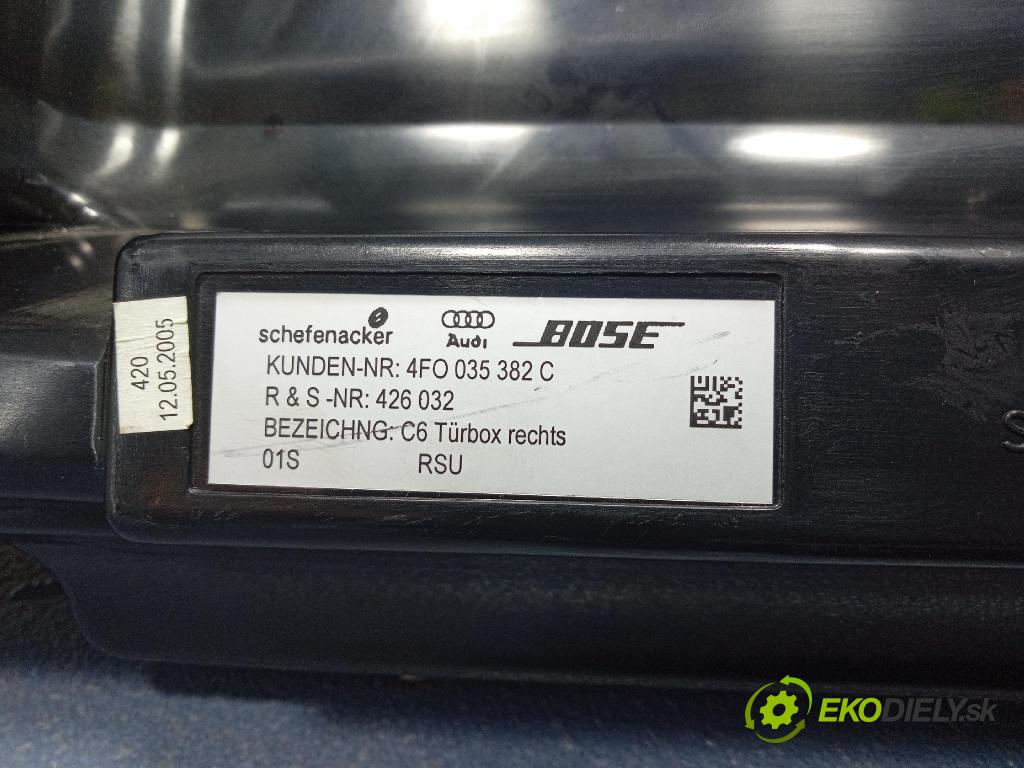 Audi A6 2005 Reproduktor / Subwoofer: 4F0035382C