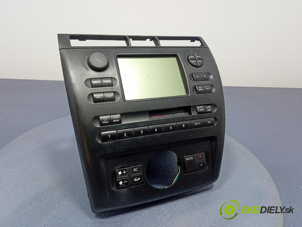 Seat Ibiza 1.4 kat 1999 Radio I Navigácia: 6K0035186C