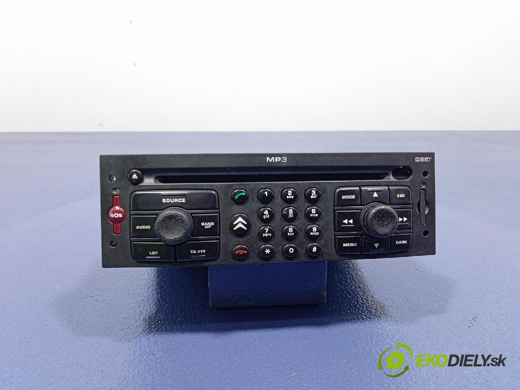 Citroen C4 picasso 2007 Radio I Navigácia: 96629712XT