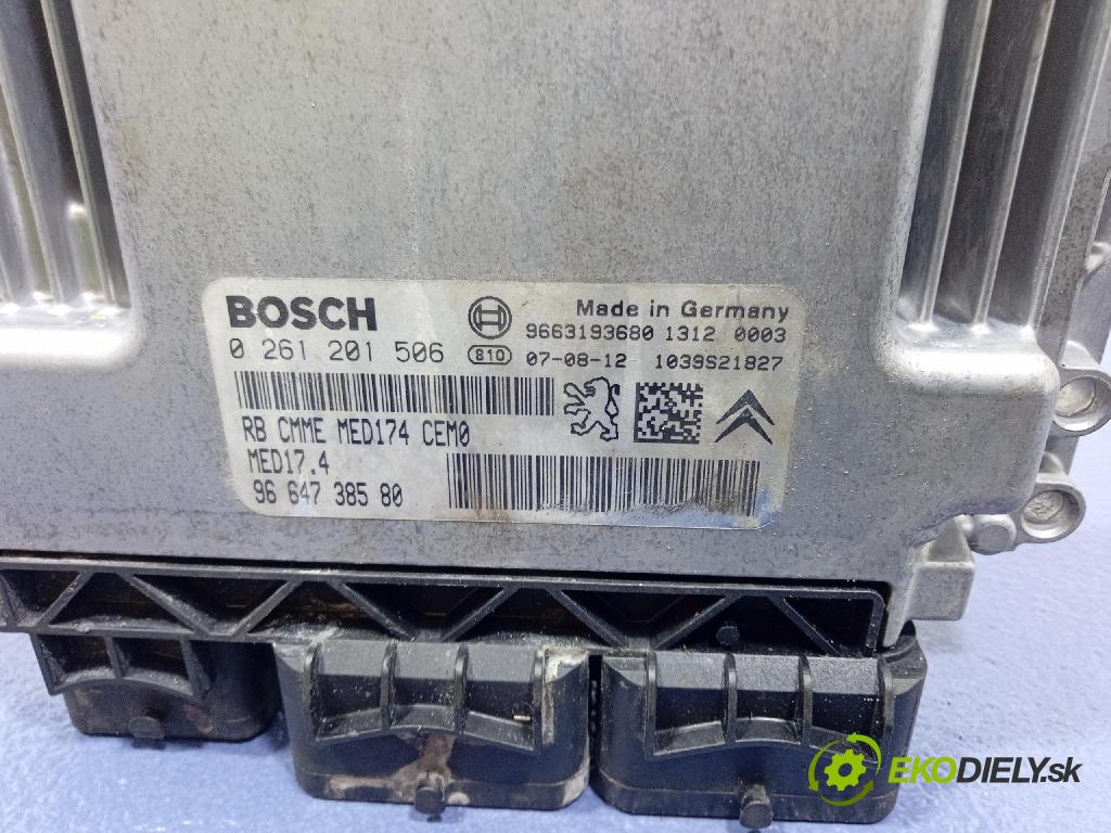 Peugeot 308 2007 riadiaca jednotka Motor: 9664738580