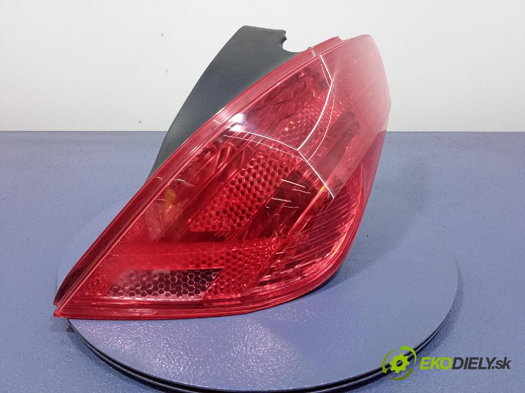 Peugeot 308 2007 svetlo / reflektor zad Prava: Vonkajsia: 968425680