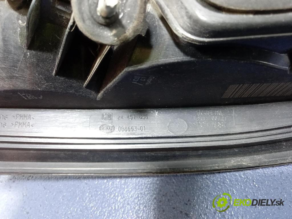 Opel Astra 2006 svetlo / reflektor zad ľavá Vonkajsia: 24451835