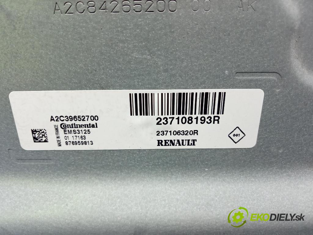 Dacia Duster 2017 riadiaca jednotka Motor: 237108193R