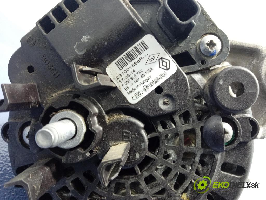 Dacia Duster 2017 Alternator 231001568R