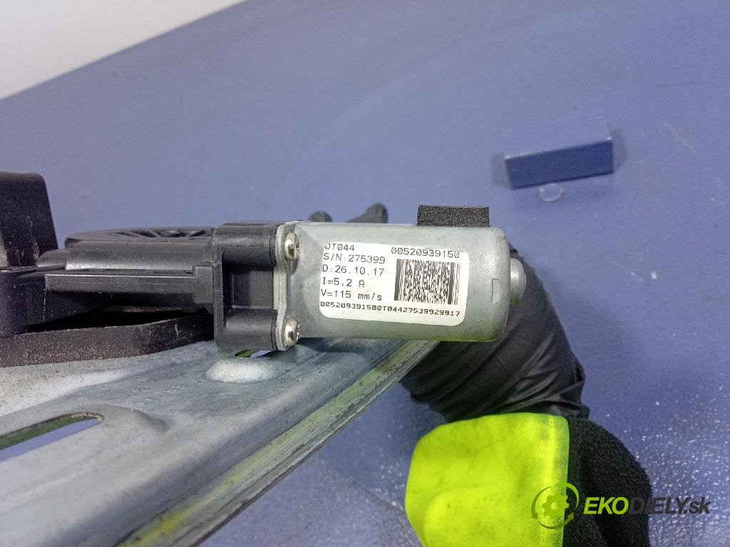 Fiat Tipo 2017 mechanizmus okna Okná: zad Vľavo: 00520939150