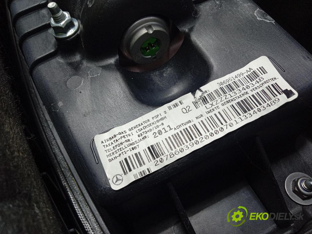 Mercedes C-klasa 2012 kokpit,pristrojová doska 2046805787