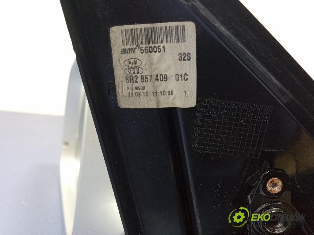 Audi Q5 2010 zrkadlo Vľavo: 8R2857409