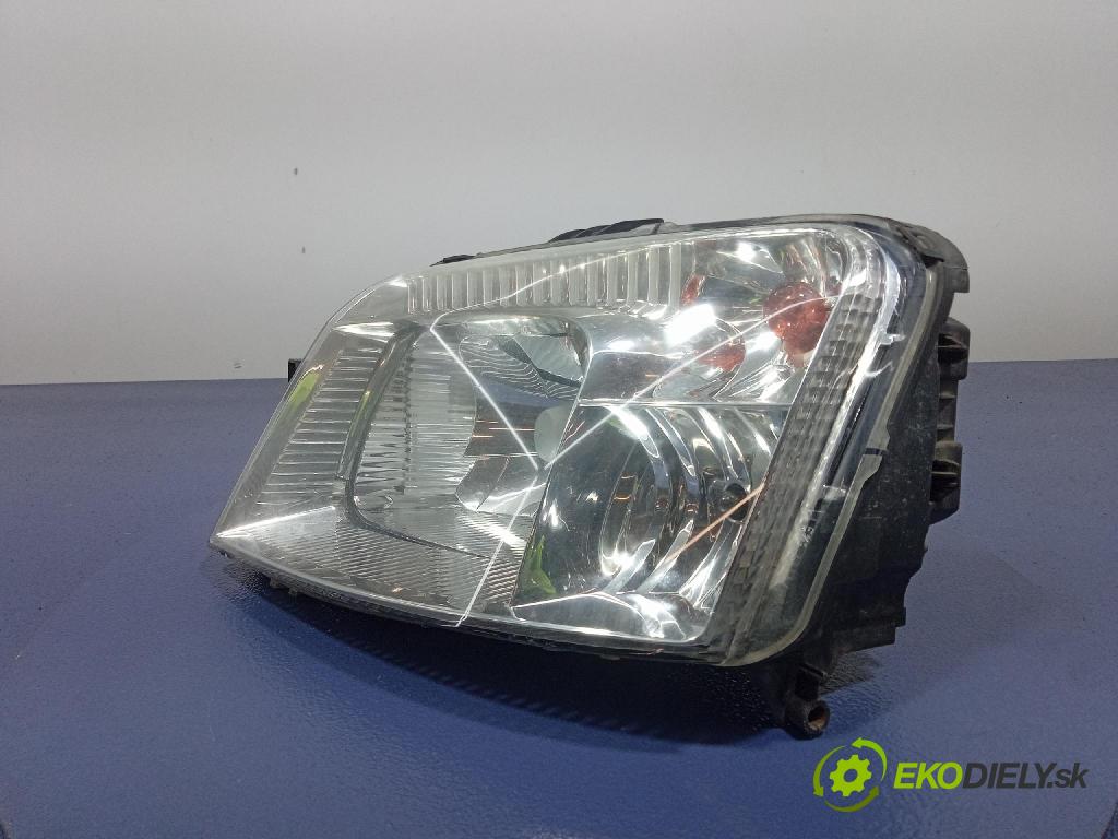Fiat Panda 2004 Reflektor: Vľavo: