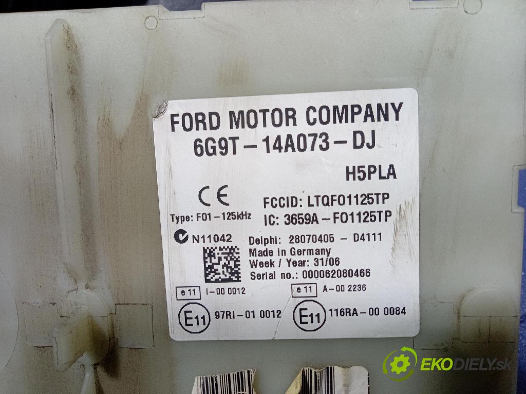 Ford S-max 2006 skříňka Pojistky 6G9T14A073DJ