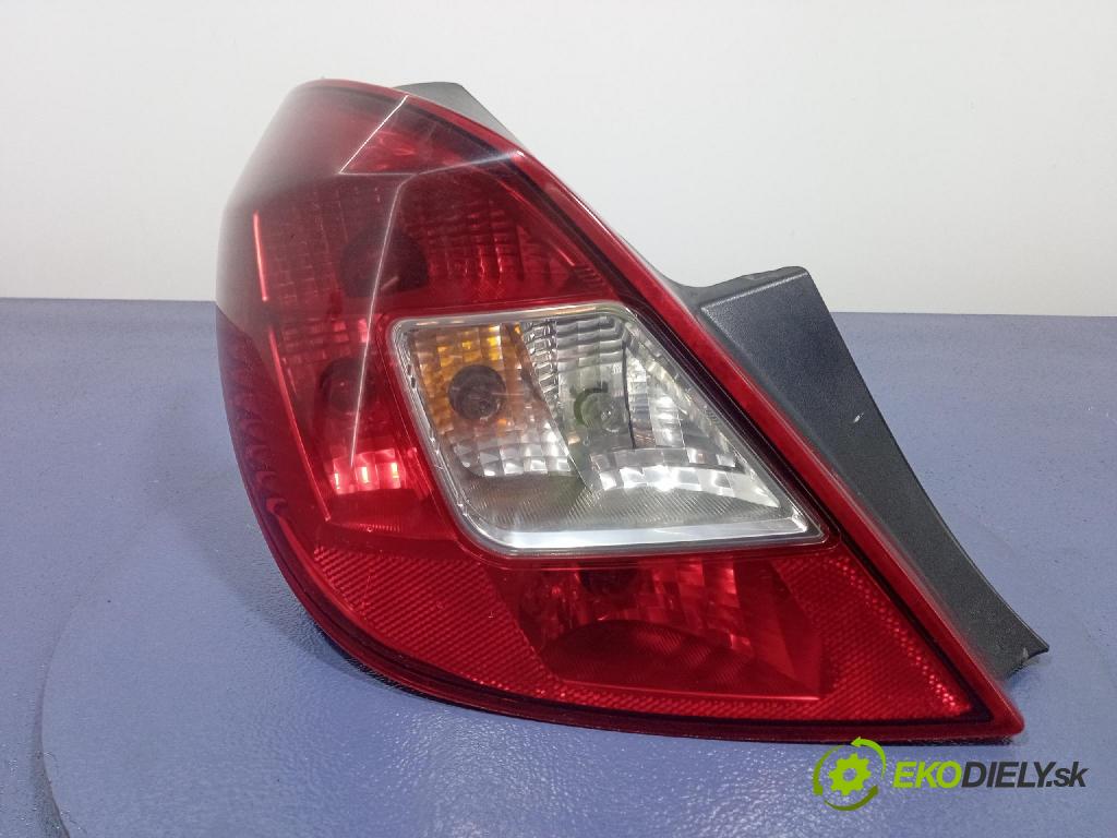 Opel Corsa 2008 svetlo / reflektor zad ľavá Vonkajsia: 13269050