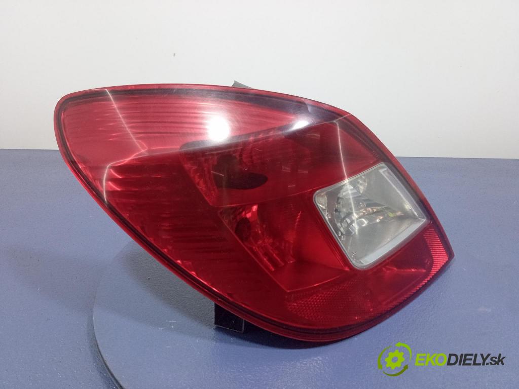 Opel Corsa 2008 svetlo / reflektor zad ľavá Vonkajsia: 13269050