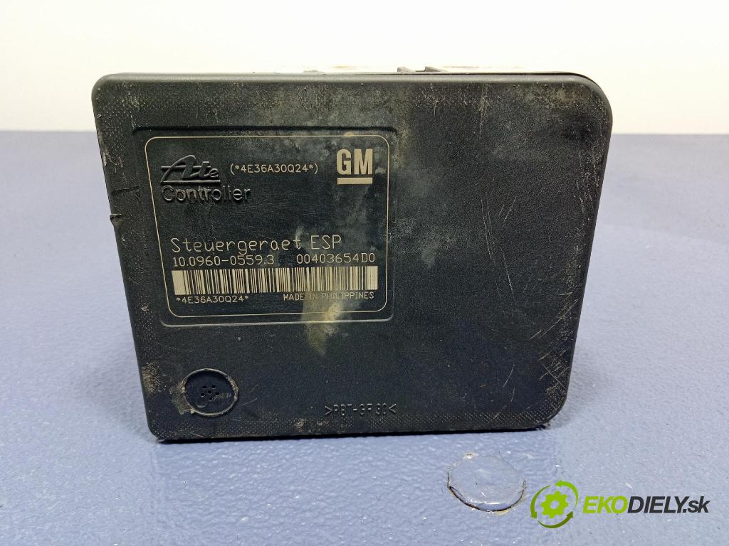 Opel Zafira 2006 čerpadlo ABS x 13234911