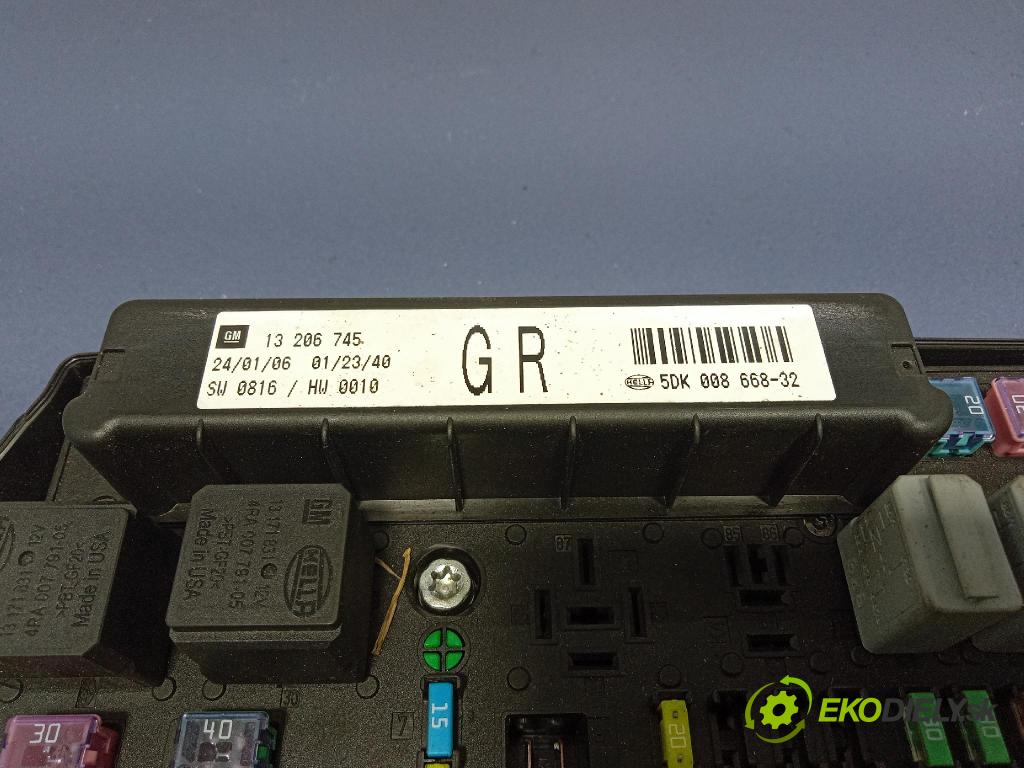 Opel Zafira 2006 riadiaca jednotka Motor: 12992406