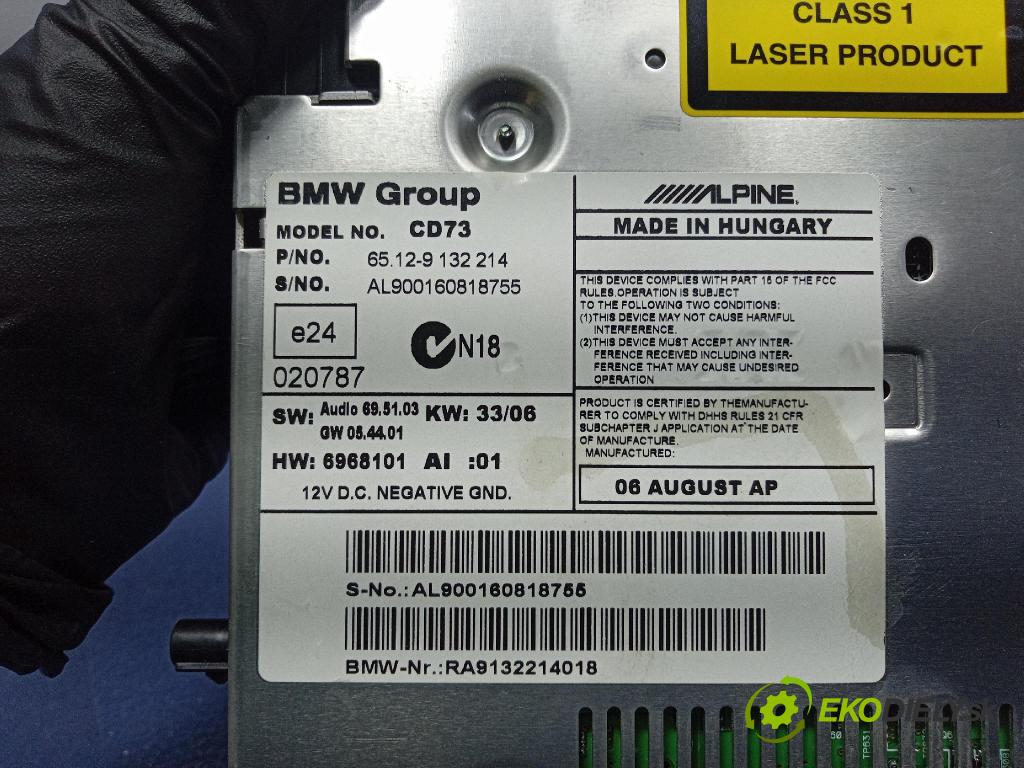 Bmw Seria 3 2006 Radio I Navigácia: 6968101