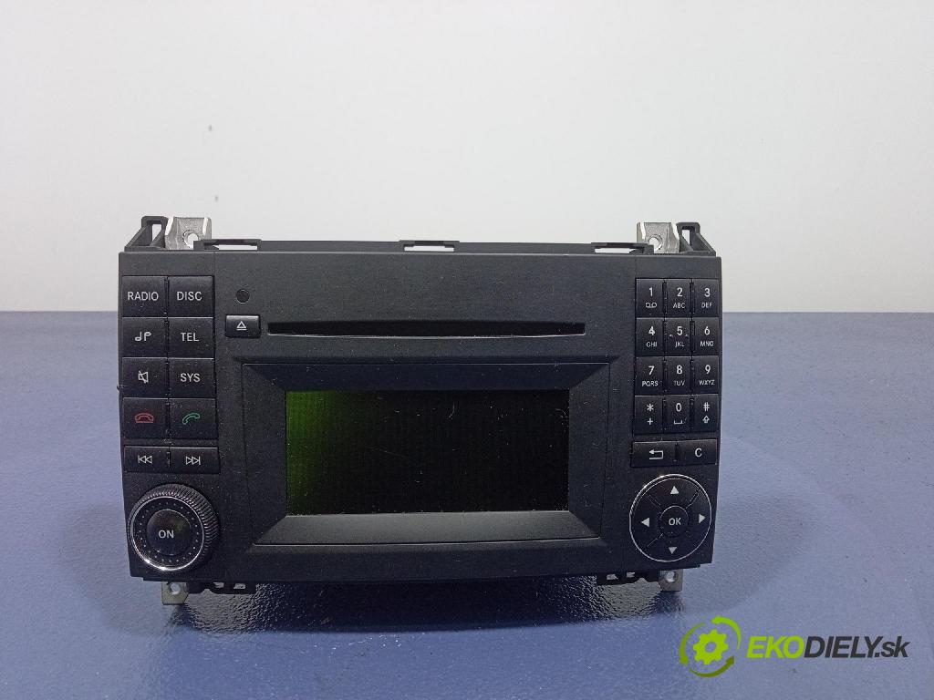 Mercedes B-Klasa 2008 Radio I Navigácia: A1698705494