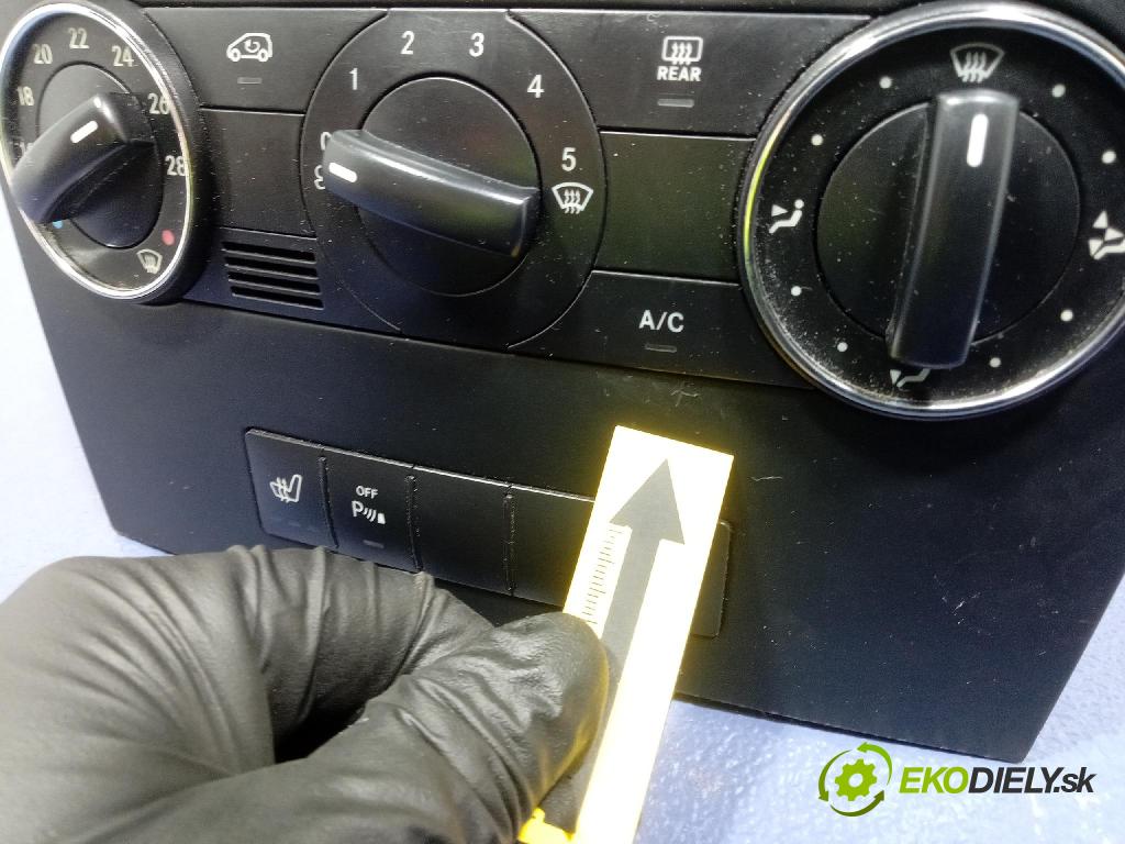 Mercedes B-Klasa 2008 prepínač Klimatizácia: Prúd vzduchu: A1698301985