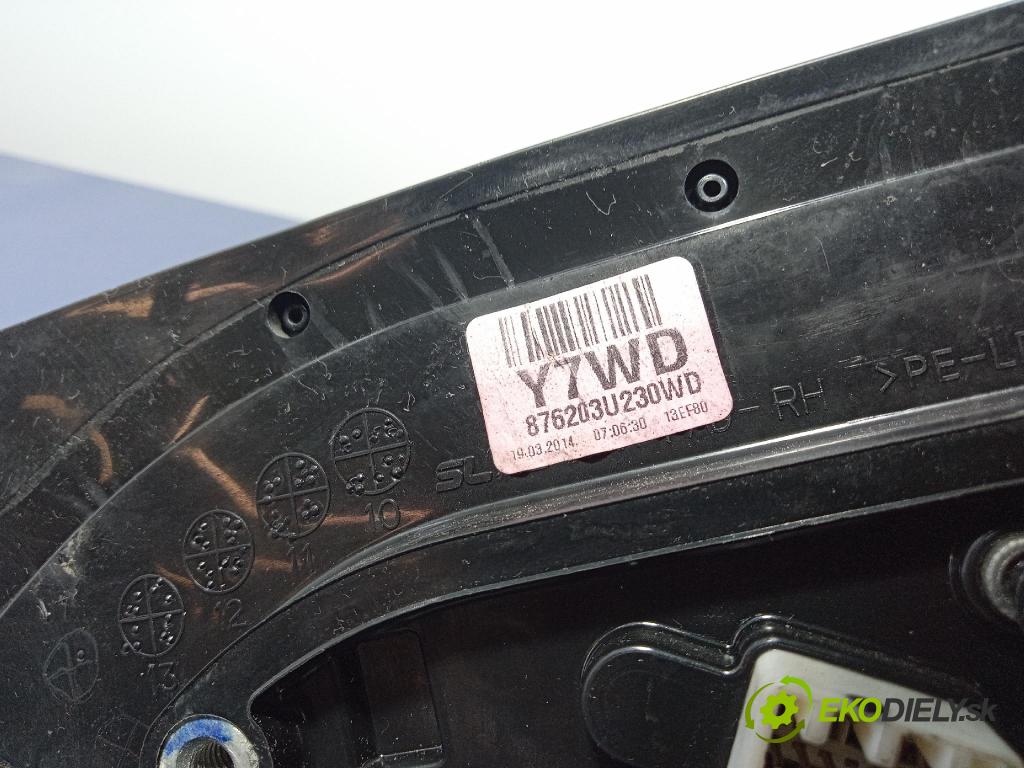 Kia Sportage 2014 zpětné zrcátko prave 876203U230