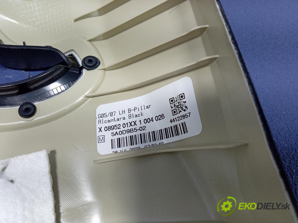 Bmw X7 0 kryt Plast: Interiéry: 5A0D9B5