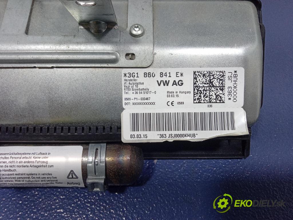 Vw Passat 2015 kokpit,přistrojova deska