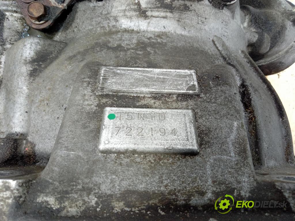 Hyundai Getz 2006 převodovka Ozubené kola: Automatický T5NYD