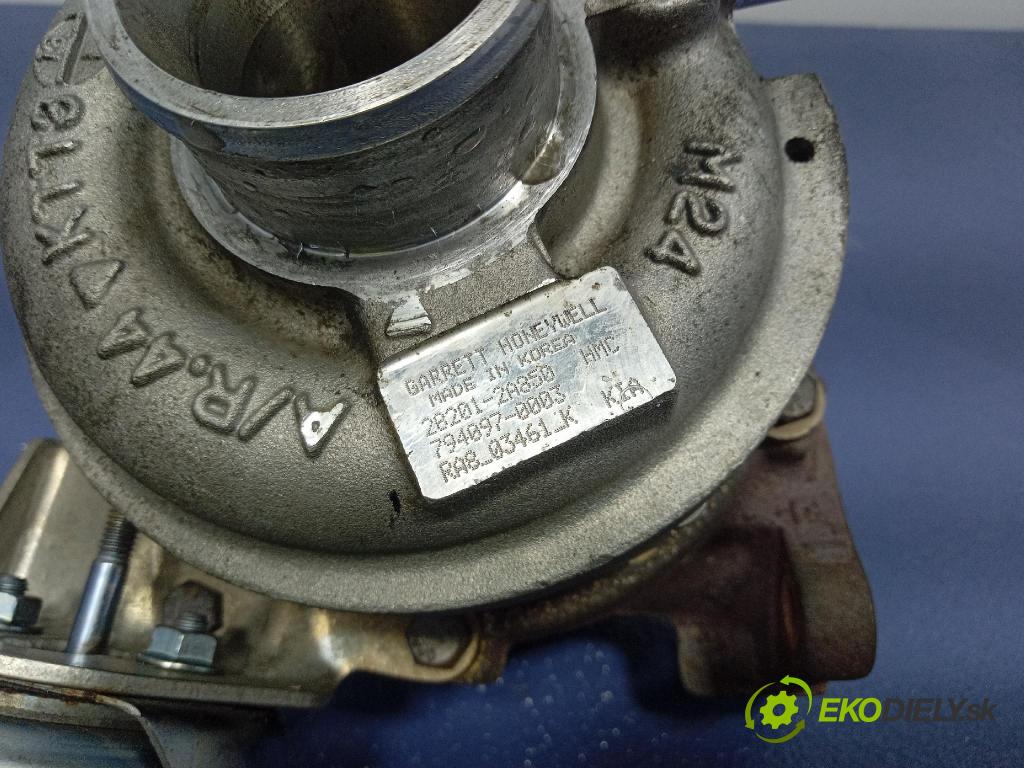 Kia Sportage 2014 Turbo-kompresor: 28201-2A850