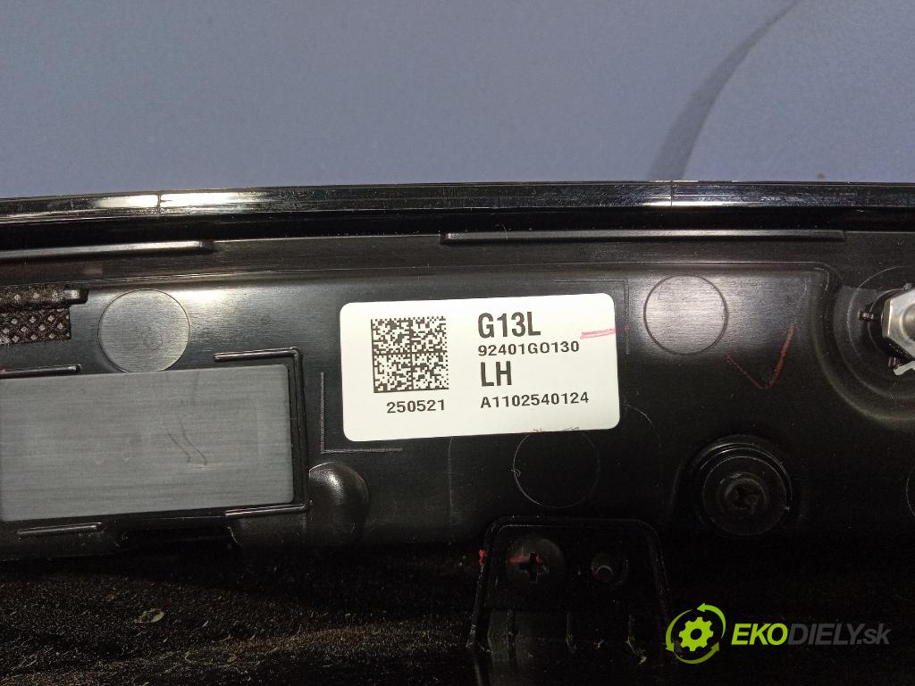 Hyundai Ioniq 0 svetlo / reflektor zad ľavá Vonkajsia: 92401G0130