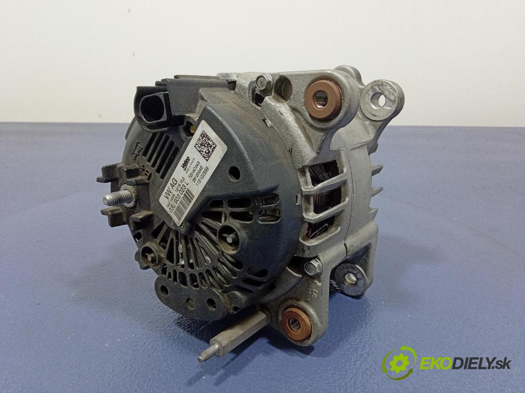 Vw Passat 2015 Alternator 03L903023L