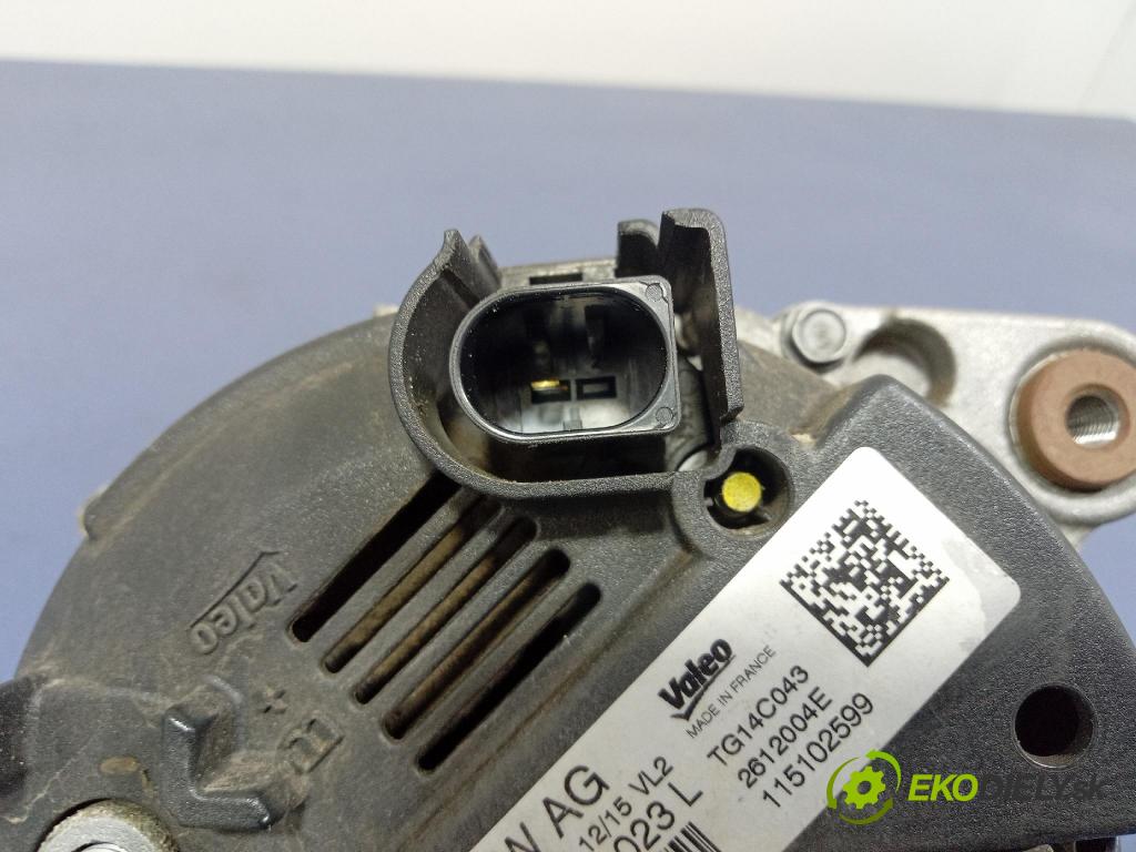 Vw Passat 2015 Alternator 03L903023L