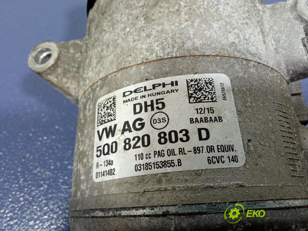 Vw Passat 2015 Kompresor: Klimatizácia: 5Q0820803D