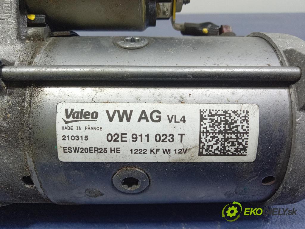 Vw Passat 2015 štartér 02E911023T