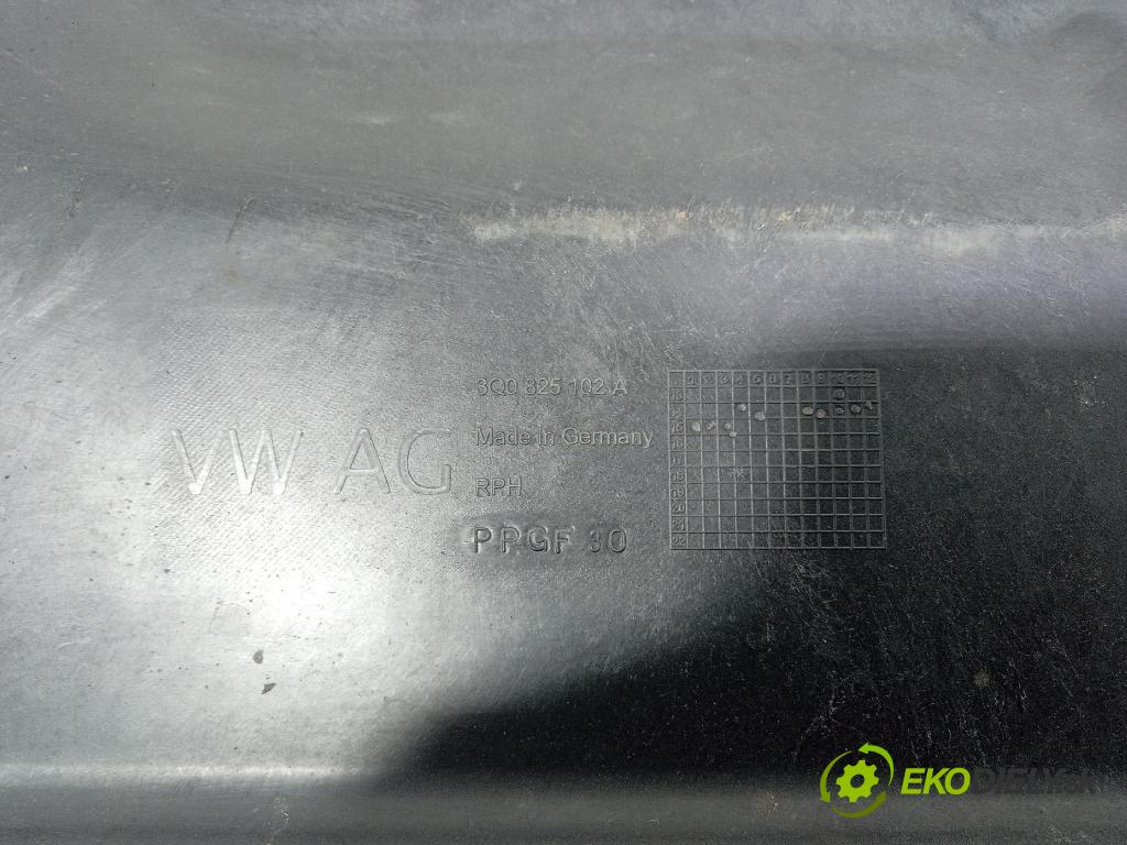 Vw Passat 2015 kryt Plast: podvozek: 3Q0825102A