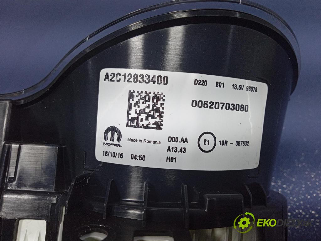 Fiat Tipo 2016 prístrojovka/ budíky 00520703080